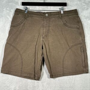 Kuhl Shorts Mens 38 Green Ramblr Hiking‎ Outdoor